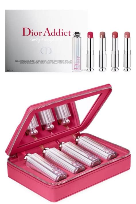 dior addict can't get enough shine set|dior addict shine refillable lipstick.